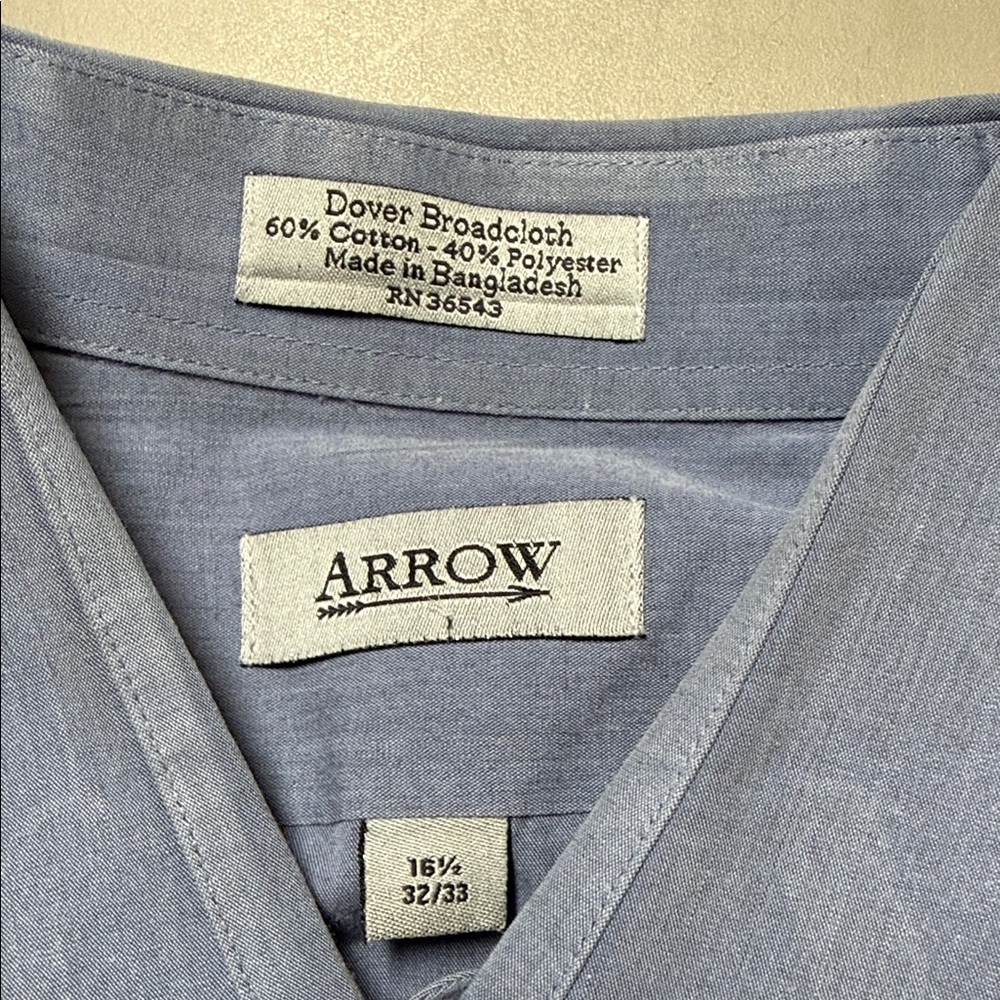 Arrow Men's Dress Shirt in Light Blue
